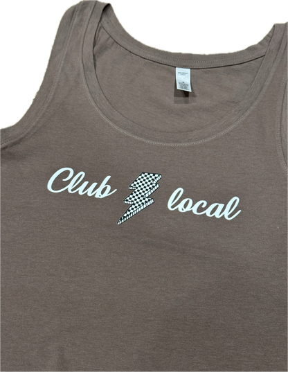 Brown club local lightning tank