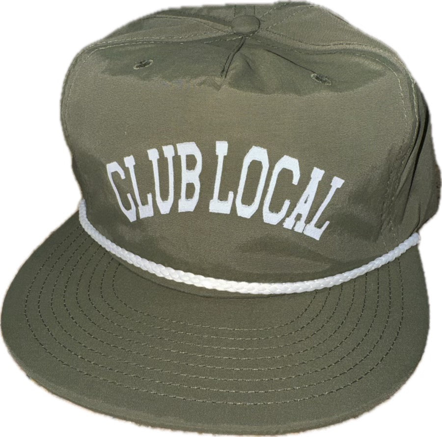 Club Local Snapback Green Hat