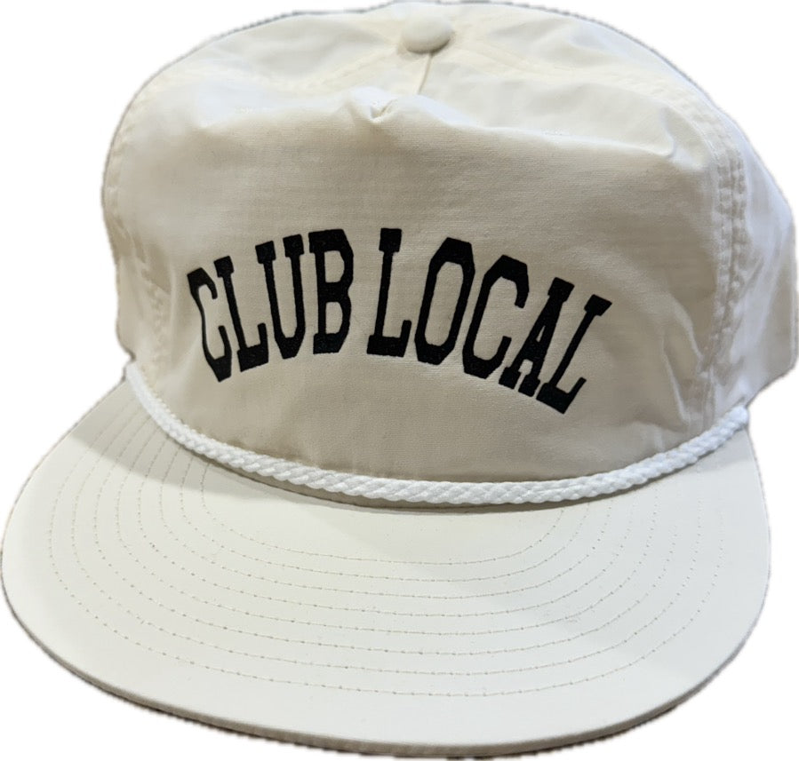 Club Local Cream Rope Snapback