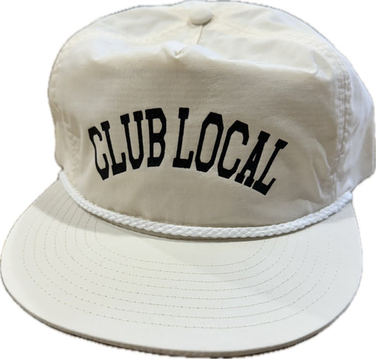 Club Local Cream Rope Snapback