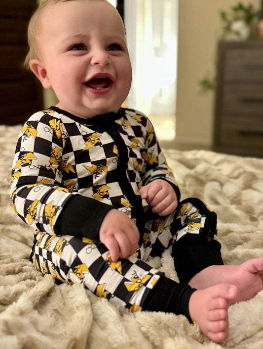 Club Local Bamboo Lightning Bolt Onsie