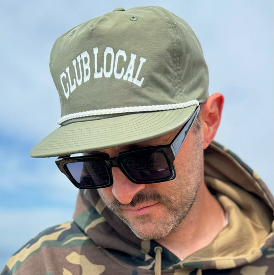 Club Local Snapback Green Hat