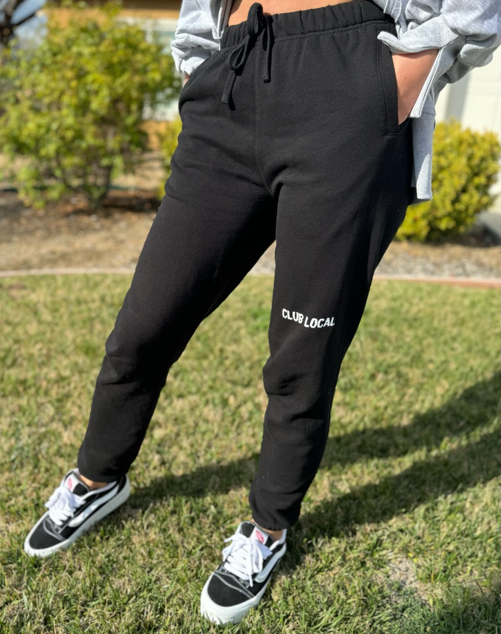 Club Locals Women’s Trackie Pants - Black