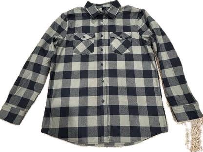 Club Local Mens Flannel Black/Olive